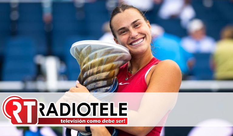 Aryna Sabalenka se corona en Cincinnati