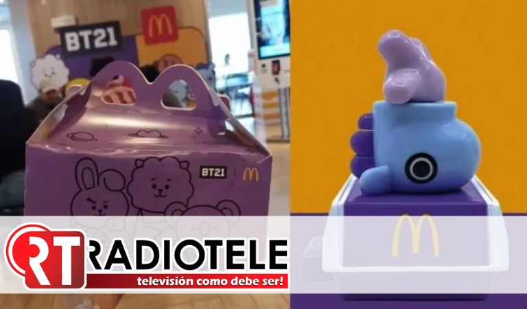 BTS y BT21 llegan a McDonald’s