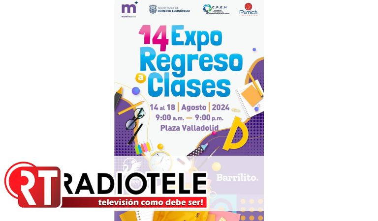 Este miércoles arranca la Expo Regreso a Clases Morelia 2024