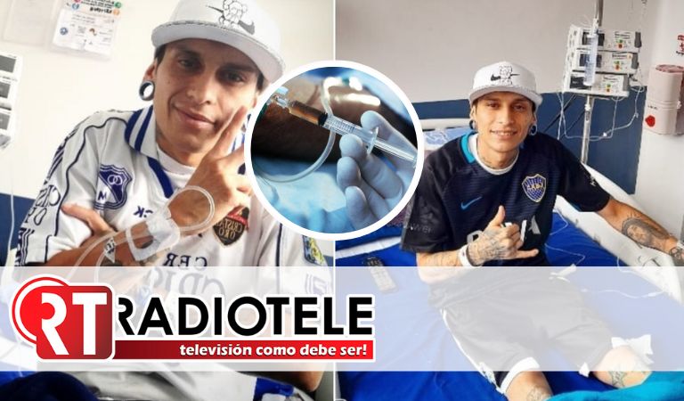 Javier Acosta, el joven colombiano que pidió la eutanasia tras contraer una grave infección bacteriana.