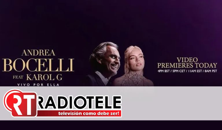 Karol G y Andrea Bocelli hicieron una versión del éxito ‘Vivo por ella’