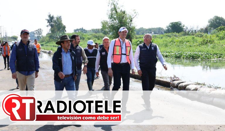 Supervisa Alfonso Martínez limpieza y dragado en colonias del Poniente de Morelia