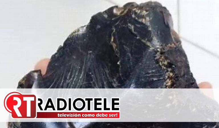 Abuelita usó una piedra como soporte de puerta, pero valía miles de Euros