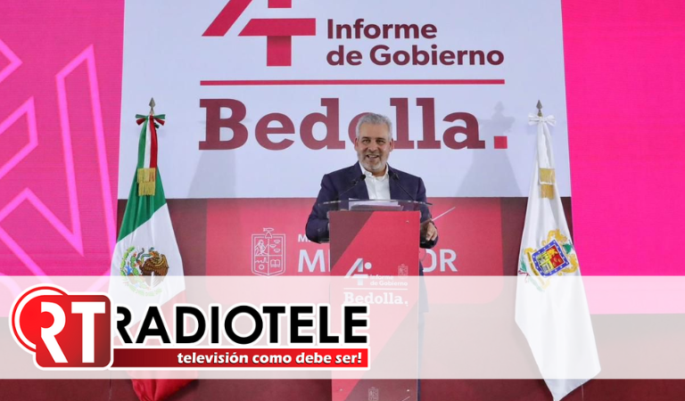 Para Uruapan, 600 mdp estatales para obras en 2026, anuncia Bedolla en su informe regional