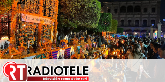 Gran afluencia turística en Morelia, previo a la celebración de Día de Muertos