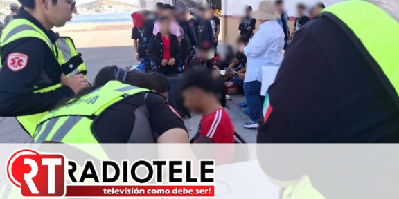 Rescatan barco con 28 adolescentes en Sinaloa. Sheinbaum dice que investigan si se trata de explotación laboral infantil