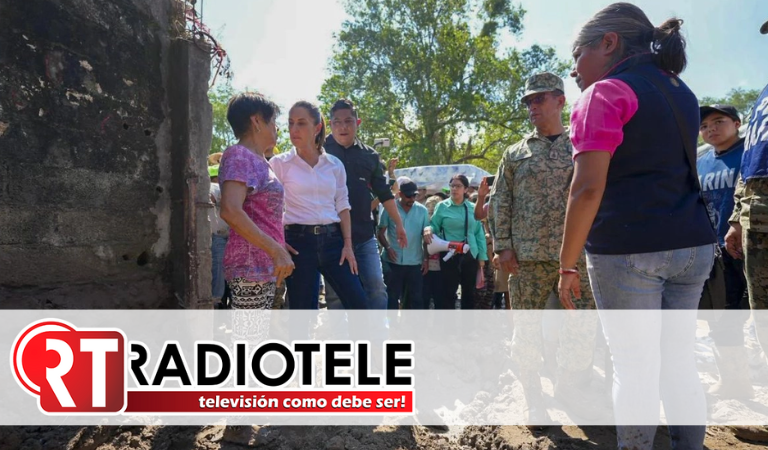 La Presidenta supervisa apoyos en Tamazunchale, SLP, y El Higo, Veracruz