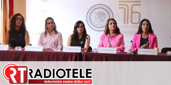 Se suma Congreso del Estado a jornadas para la lucha contra el cáncer de mama; realizan curso-taller de autoexploración