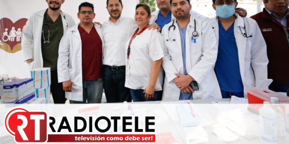 Reconoce Martí Batres entrega y vocación del personal médico del ISSSTE; destaca compromiso con la población ante emergencia por lluvias