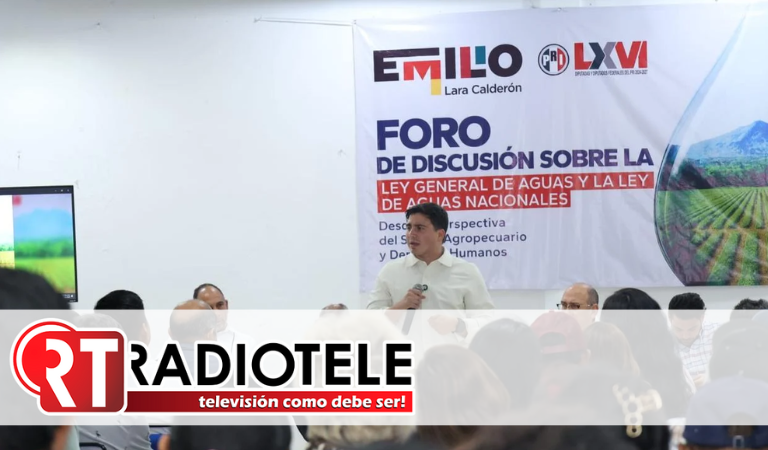 PRI denuncia que iniciativa de Morena sobre agua amenaza patrimonio campesino, realiza diputado Emilio Lara foro en Campeche