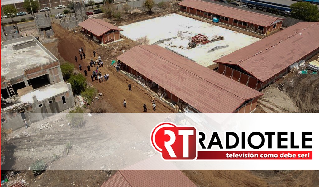 En Morelia, avanza construcción del cuartel “Valladolid” para la Policía Michoacán
