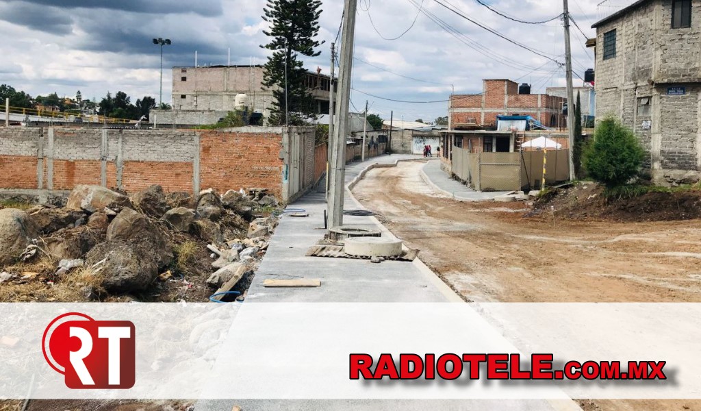 Gobierno de Morelia mejora imagen urbana con pavimentación en col. Manantiales Poniente
