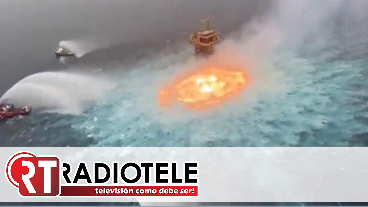 López Obrador, sobre la explosión de un oleoducto submarino de Pemex en el golfo de México: “Fue un accidente”