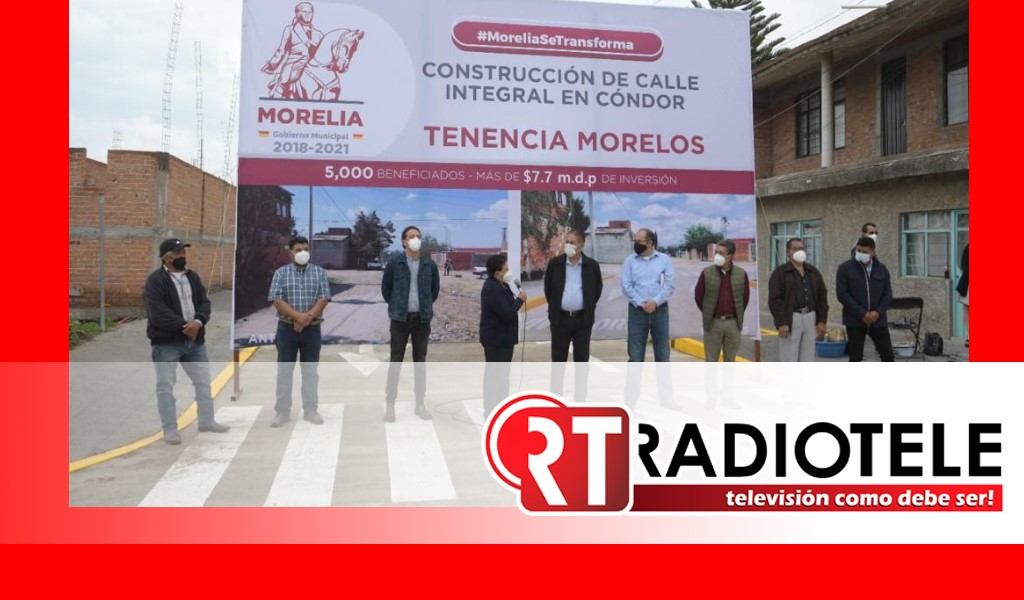 Humberto Arróniz cumple con compromisos del Gobierno de Morelia en tenencias Santa María  y  Morelos