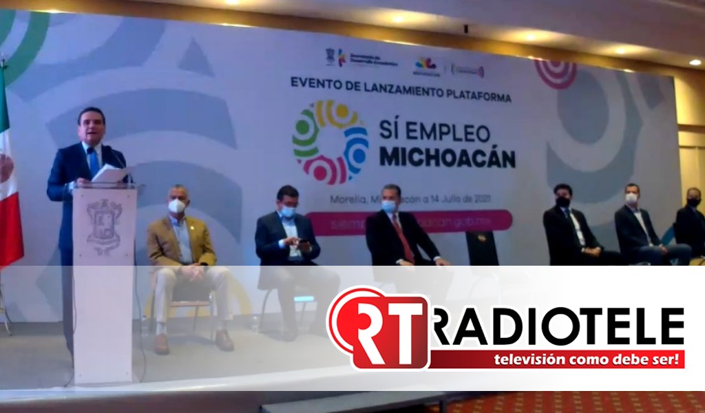 Plataforma Sí Empleo, apuesta para la reactivación económica en Michoacán: Sedeco