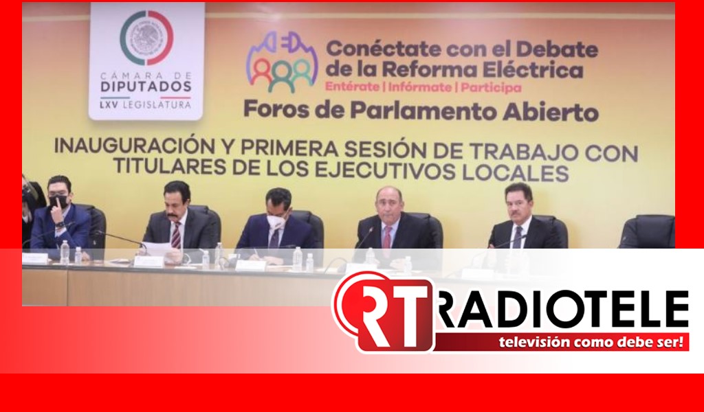 Parlamento Abierto de la Reforma Eléctrica, marco para un gran debate: Rubén Moreira