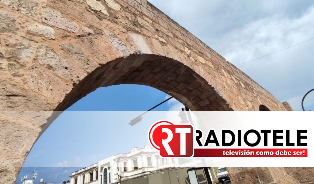 Presenta Ayuntamiento de Morelia acta circunstanciada de hechos por daño en arco del Acueducto