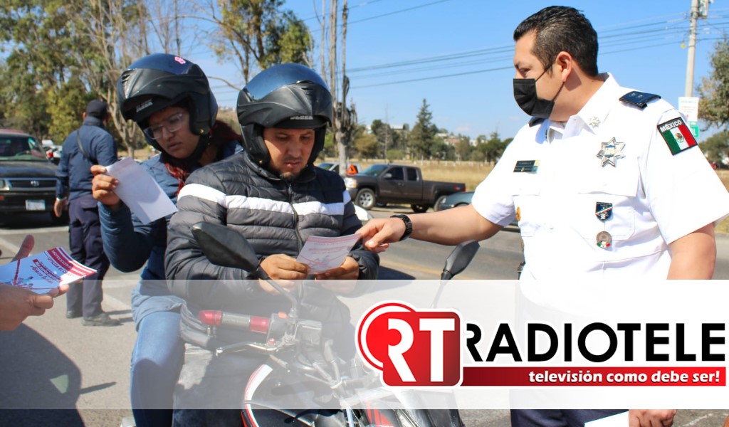 Arranca Tarímbaro programa de uso de casco para motociclistas