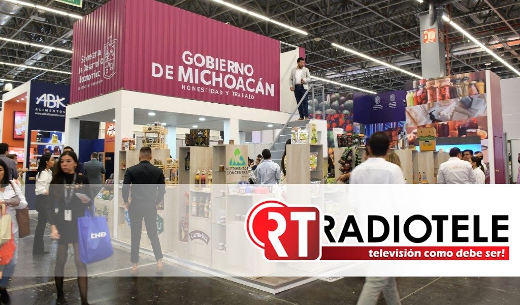 Lanzamientos de productos michoacanos, en Expo Antad & Alimentaria 2022