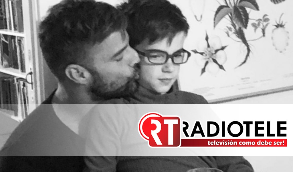 Valentino, el hijo de Ricky Martin, presume su cambio de look y luce idéntico a su padre