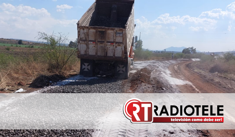 Gobierno de Michoacán rehabilita tramo carretero Cuitzeo-Puruándiro-Zináparo