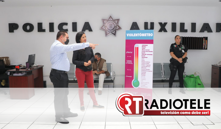 Instala Seimujer violentómetro en la Policía Auxiliar de Michoacán