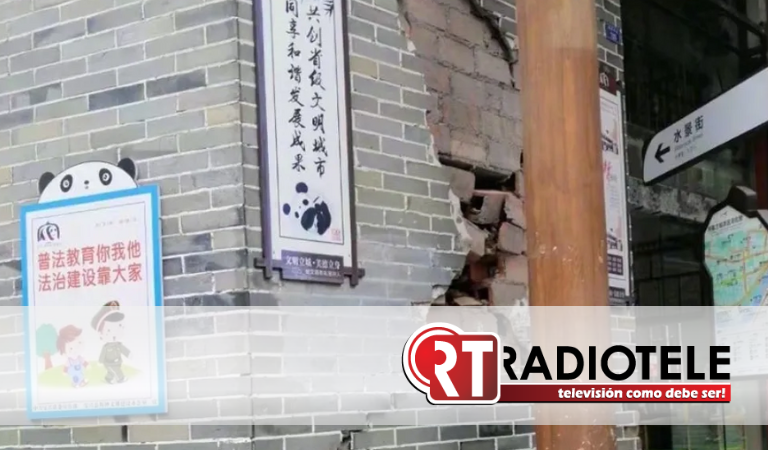 Sismo en China de magnitud 6.1 deja al menos 4 muertos y 14 heridos