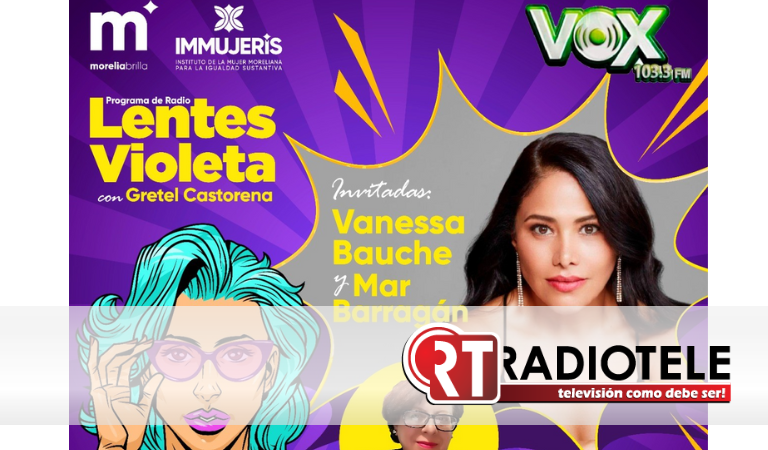 Invita IMMUJERIS al programa de radio con perspectiva de género “Lentes Violeta”