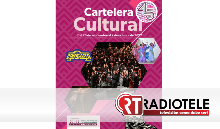 SECUM Cartelera Cultural del 26 de septiembre al 2 de octubre de 2022