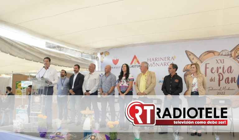 Alfonso Martínez inaugura la “XXI Feria del Pan Tradicional Michoacán”