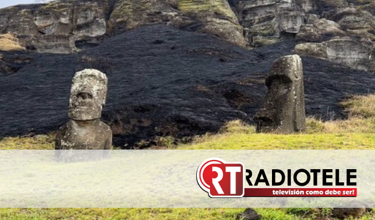 Isla de Pascua: ¿dónde se encuentra y qué son estas estatuas que fueron devastadas por un feroz incendio?