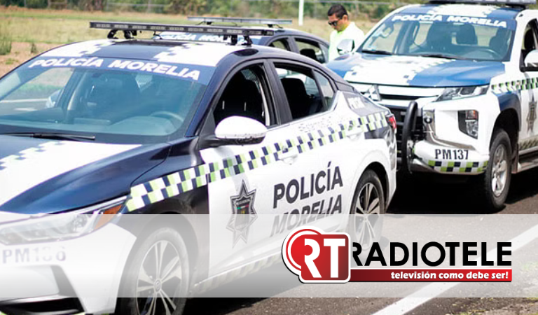 Detiene Policía Morelia a 3 sujetos por ataque a uniformados