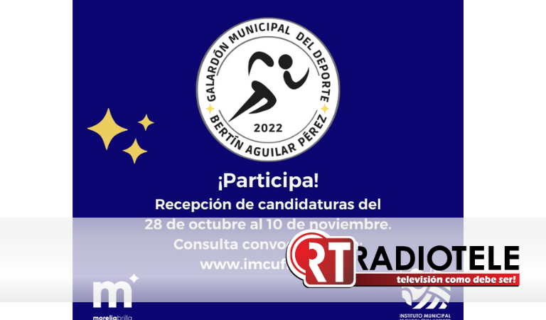 Esta semana cierra convocatoria de propuestas para Galardón Municipal del Deporte “Bertín Aguilar Pérez”