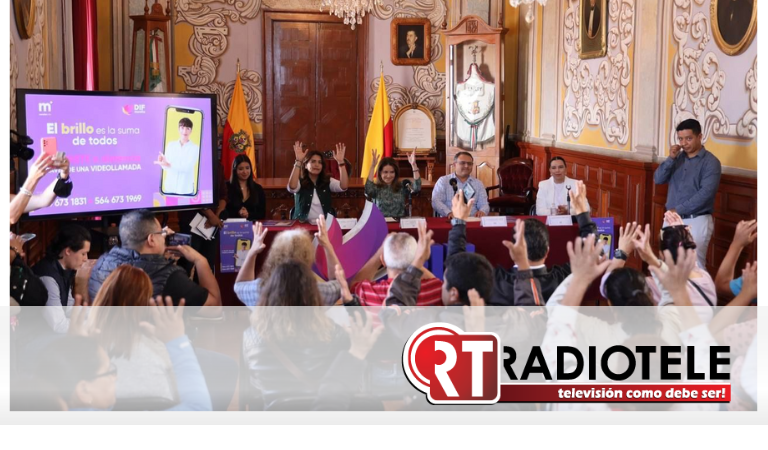 “Intérprete a distancia”, programa del DIF Morelia que apoya la comunicación de personas sordas