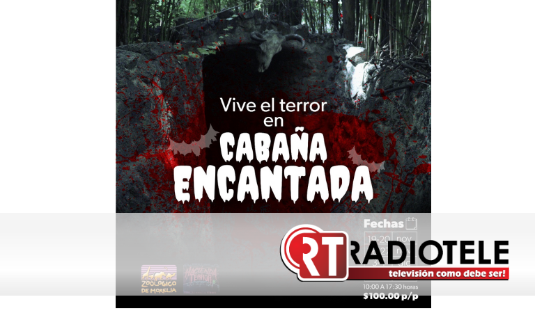 Invita Zoológico de Morelia a vivir el terror en la Cabaña Encantada