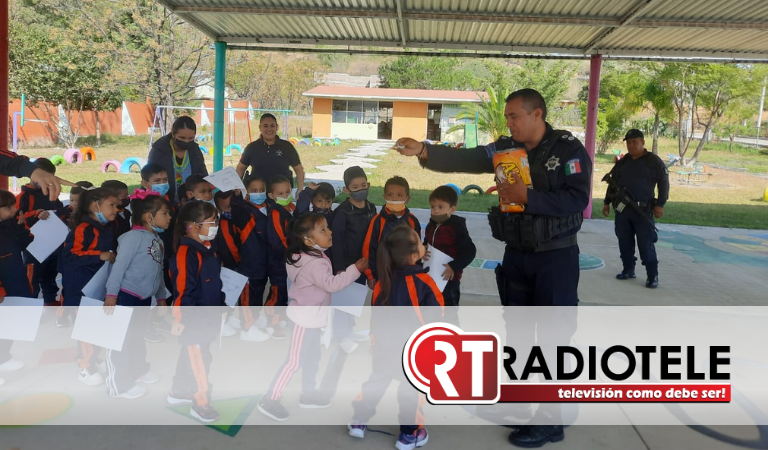 Mediante proximidad, SSP convive con alumnos de Chucándiro