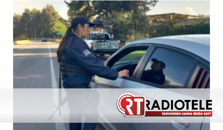 SSP y Policía Municipal realizan operativo de prevención y disuasión del delito, en Pátzcuaro