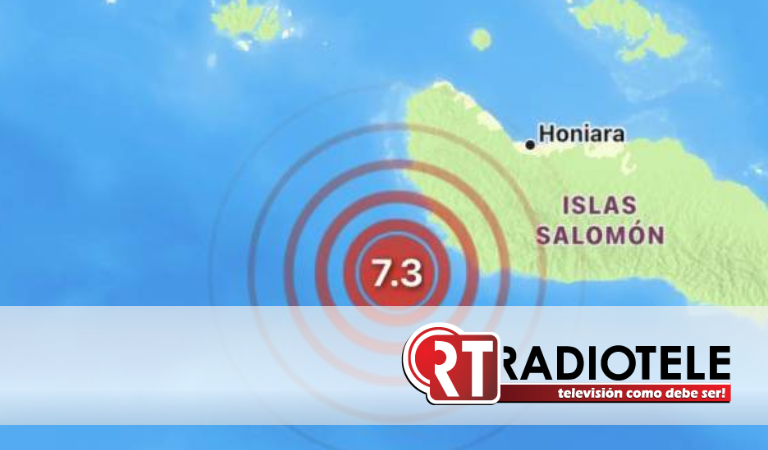 Sismo de magnitud 7 se registra en Islas Salomón; activan alerta de tsunami