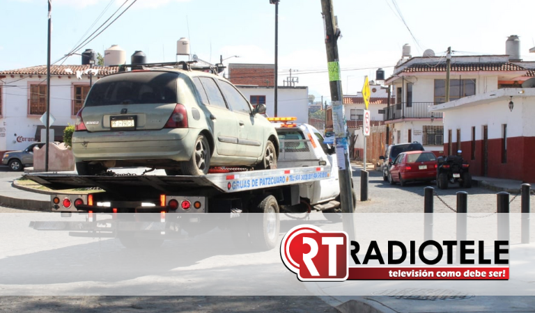 Arranca Ayuntamiento de Pátzcuaro y Tránsito del Estado, programa de retiro de chatarra y vehículos abandonados