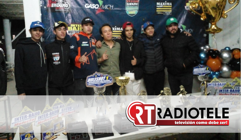 Conquistan pilotos morelianos 4 categorías en el Campeonato Inter Bajío de Motocross 2022