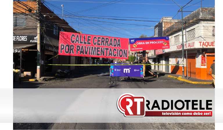 Avanzan las obras de reencarpetamiento en Morelia; intervienen la calle Lago de Pátzcuaro