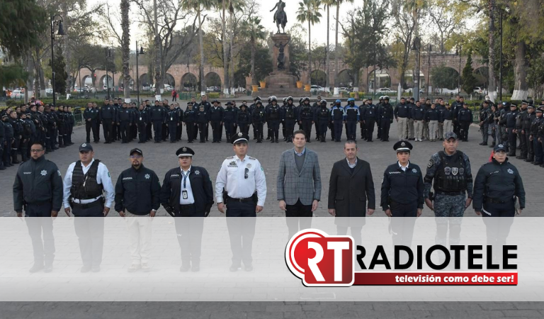 Morelia cuenta con una policía consolidada, robusta, fuerte y equipada: Alfonso Martínez
