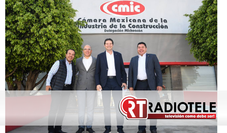 Alfonso Martínez suma esfuerzos con CMIC para impulsar un Morelia en expansión