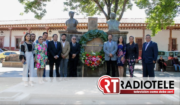 Conmemora Ayuntamiento de Pátzcuaro 217 Aniversario del Natalicio de Benito Juárez