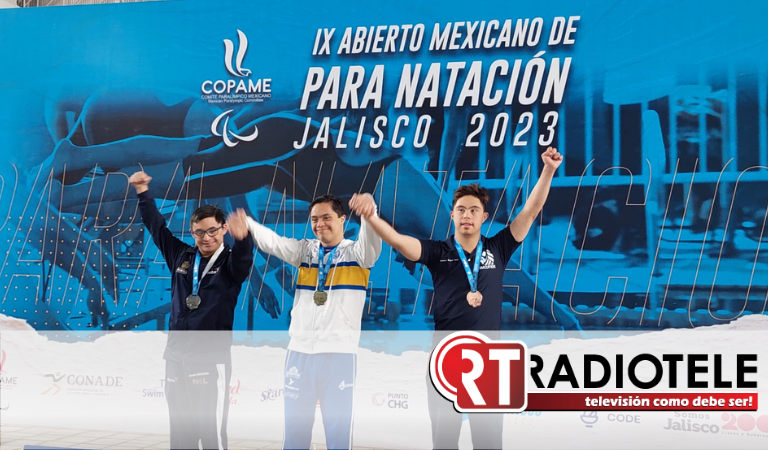 Arranca Morelia con bronce el 9no Abierto Mexicano de Paranatación Jalisco 2023