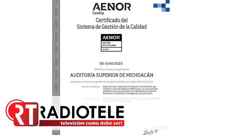 Logra ASM la certificación en Sistema de Gestión de Calidad ISO 9001:2015