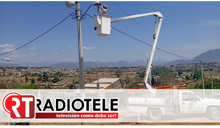 Logran red eléctrica en colonia popular del municipio de Hidalgo