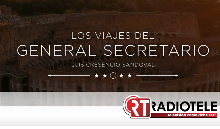 Los viajes del General SecretarioLuis Cresencio Sandoval.