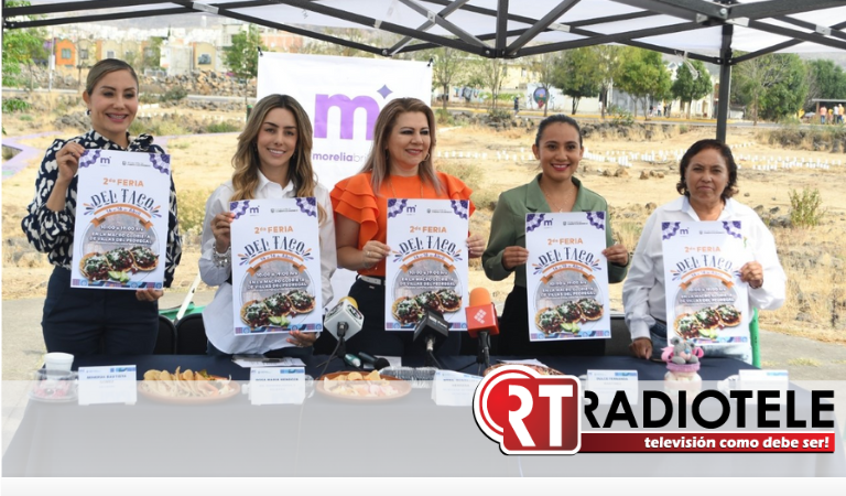 Presenta SEFECO 2ª edición de la Feria del Taco en Villas del Pedregal