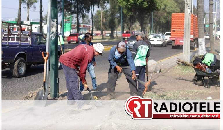 Supervisa Alfonso Martínez jornada de limpieza en el Norte de Morelia